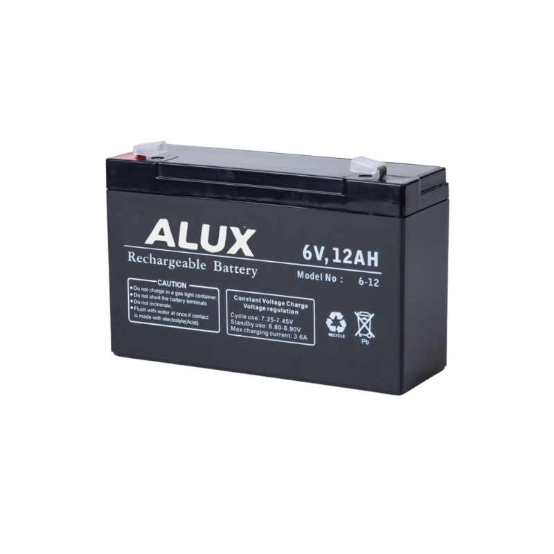 6V 12AH Lead-acid Battery 