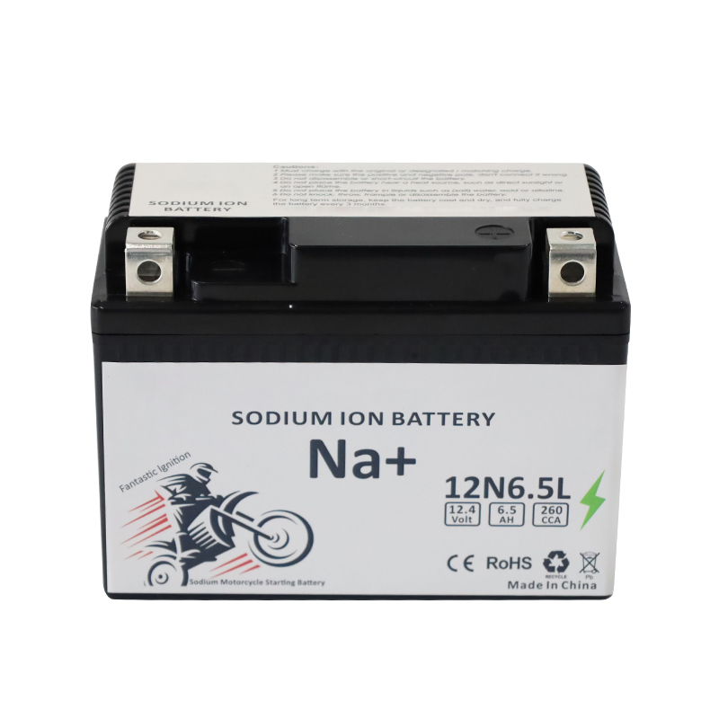 12N6.5L Sodium Ion Motorcycle Starting Battery